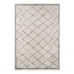 Mint Rugs Tapis épais Loft - Fibres synthétiques - Crème