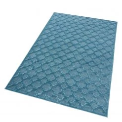 Mint Rugs Tapis Bryon - Fibres synthétiques - Bleu pétrole - 160 x 230 cm -Tapis Soldes Boutique 1000173357 190523 06161701099 GALLERYIMAGES P000000001000173357