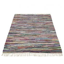 Andiamo Tapis en laine Multi - Coton - Multicolore - 120 x 180 cm -Tapis Soldes Boutique 1000173497 211029 115733000119 DETAILS P000000001000173497