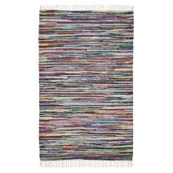 Andiamo Tapis en laine Multi - Coton - Multicolore - 120 x 180 cm