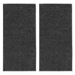 Andiamo Descentes de lit Jerez - Tissu - Gris foncé -Tapis Soldes Boutique 1000173527 190506 08362800184 GALLERYIMAGES P000000001000173527