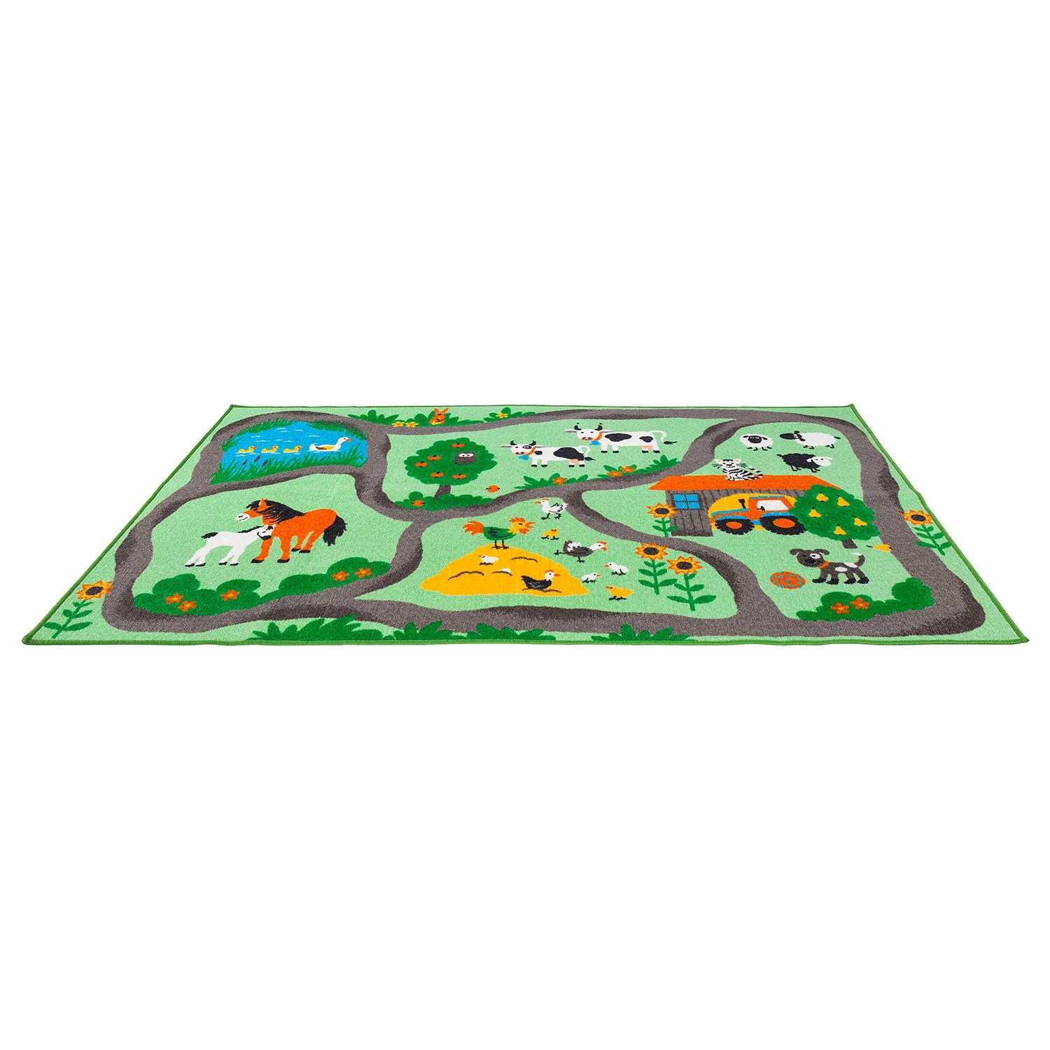 Andiamo Tapis enfant ferme - Polyamide - Multicolore - 160 x 230 cm 5 Andiamo Tapis enfant ferme - Polyamide - Multicolore - 160 x 230 cm – Image 3