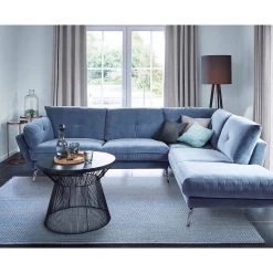 Tapis en laine Wohnidee Liv - Coton - Bleu clair - 120 x 170 cm -Tapis Soldes Boutique 1000173591 190506 08373100522 MOOD GALLERYIMAGES P000000001000173591 mood