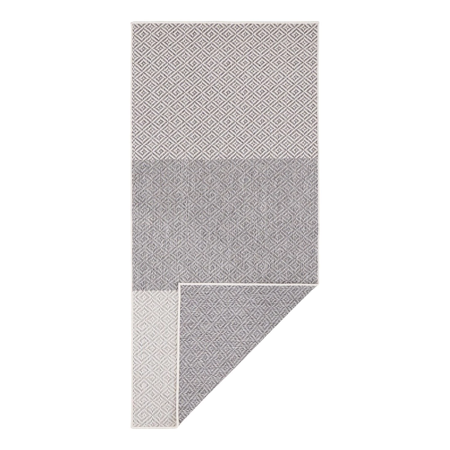 Northrugs Tapis de couloir int. / ext. Maui - Tissu - Gris - 80 x 250 cm 3 Northrugs Tapis de couloir int. / ext. Maui - Tissu - Gris - 80 x 250 cm