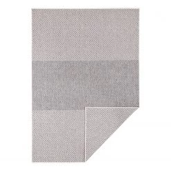 Northrugs Tapis intérieur / extérieur Borneo - Tissu - Taupe - 200 x 290 cm