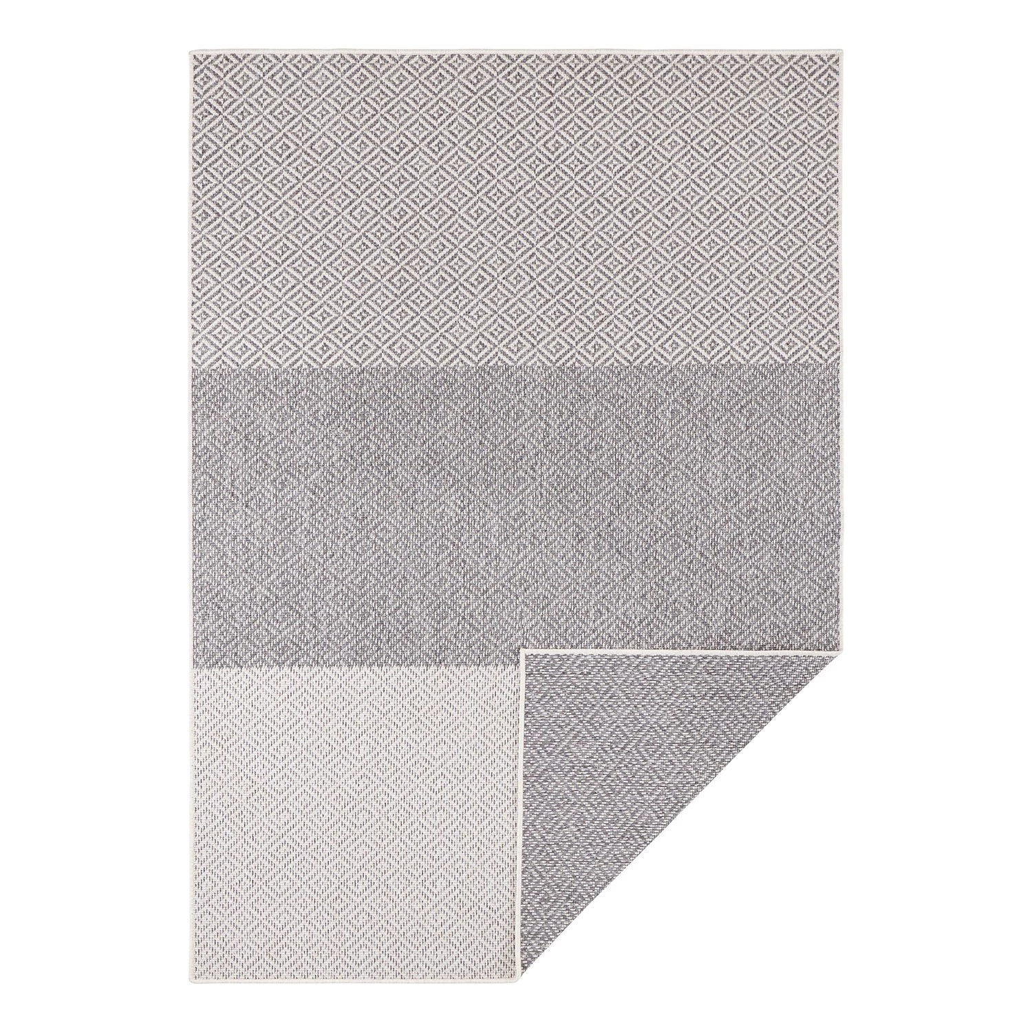 Northrugs Tapis intérieur / extérieur Maui - Tissu - Gris - 80 x 150 cm 3 Northrugs Tapis intérieur / extérieur Maui - Tissu - Gris - 80 x 150 cm