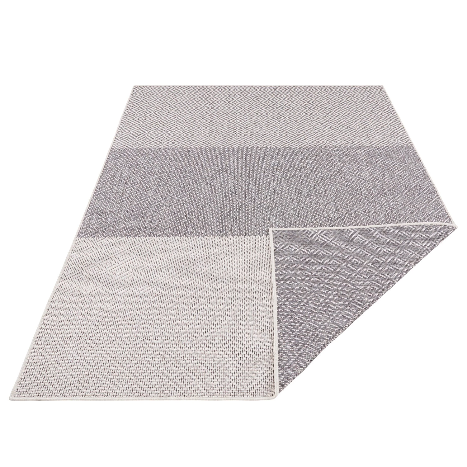 Northrugs Tapis intérieur / extérieur Maui - Tissu - Gris - 80 x 150 cm 5 Northrugs Tapis intérieur / extérieur Maui - Tissu - Gris - 80 x 150 cm – Image 3