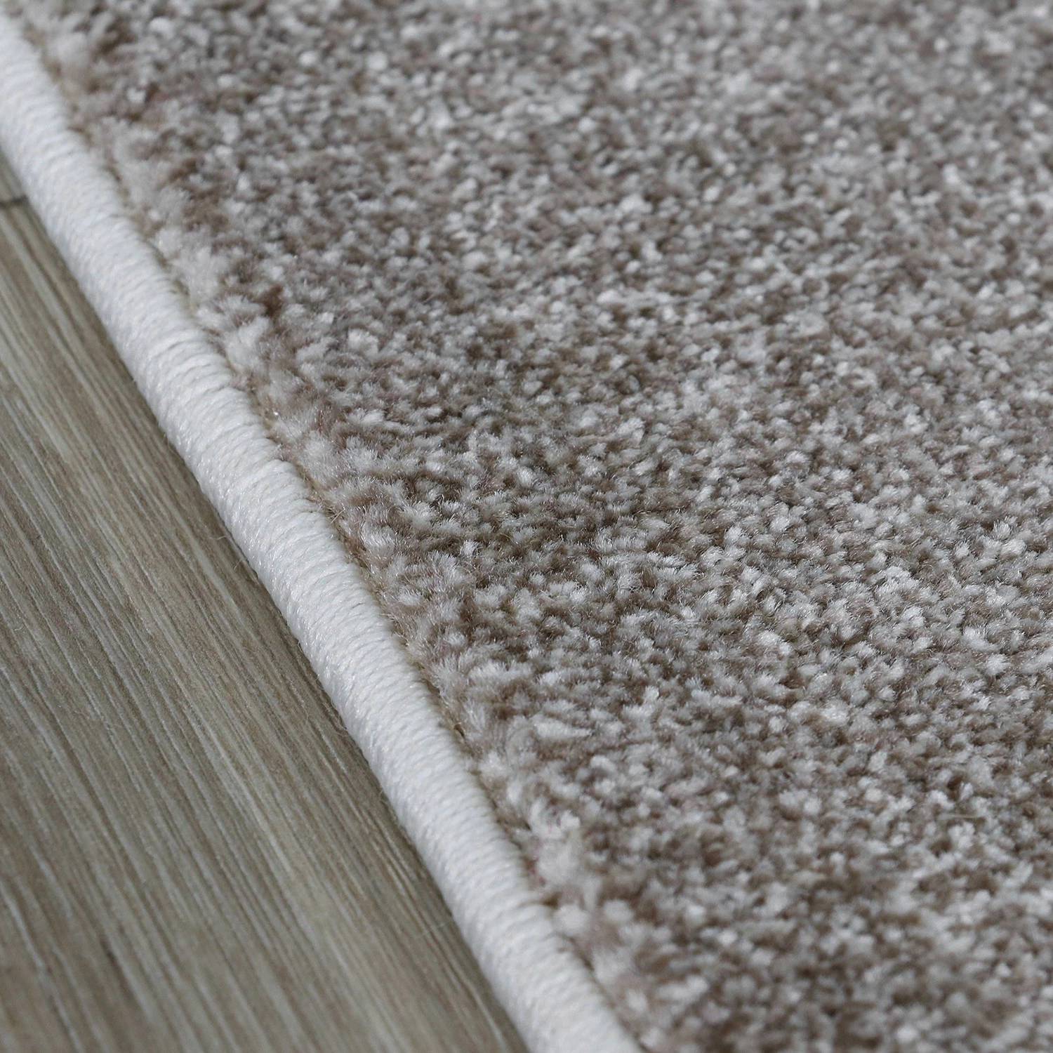 Sehrazat Tapis à poils courts Trend Simple - Tissu - Blanc vieilli / Gris fumé - 120 x 170 cm 4 Sehrazat Tapis à poils courts Trend Simple - Tissu - Blanc vieilli / Gris fumé - 120 x 170 cm – Image 2