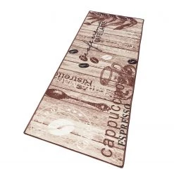 Hanse Home Tapis de cuisine Delicious Coffee - Tissu mélangé - Marron / Beige -Tapis Soldes Boutique 1000180228 190814 08511400008 DETAILS P000000001000180228