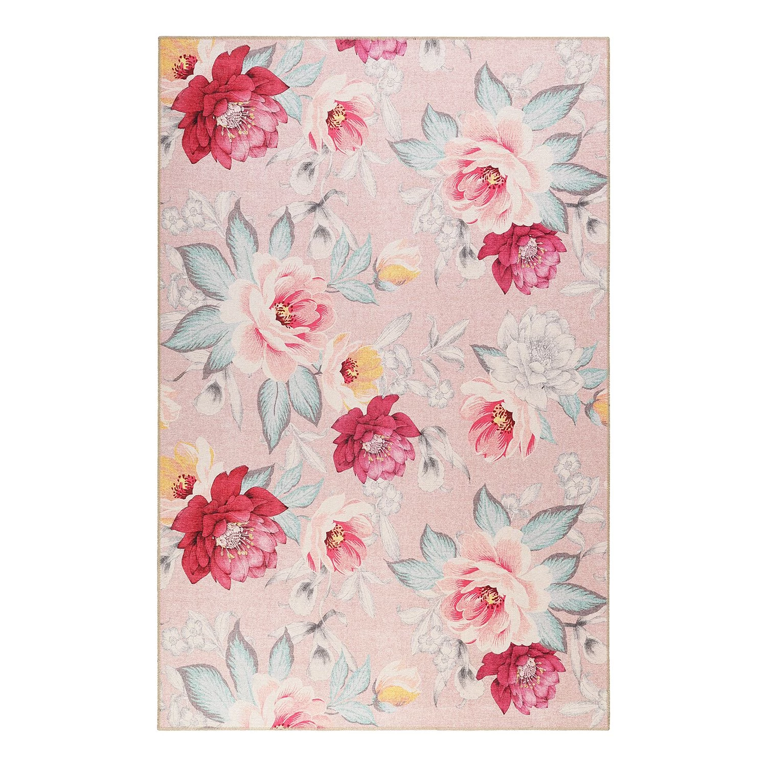 Accessorize Tapis Isla - Tissu - Rose / Rose vif - 160 x 230 cm 3 Accessorize Tapis Isla - Tissu - Rose / Rose vif - 160 x 230 cm