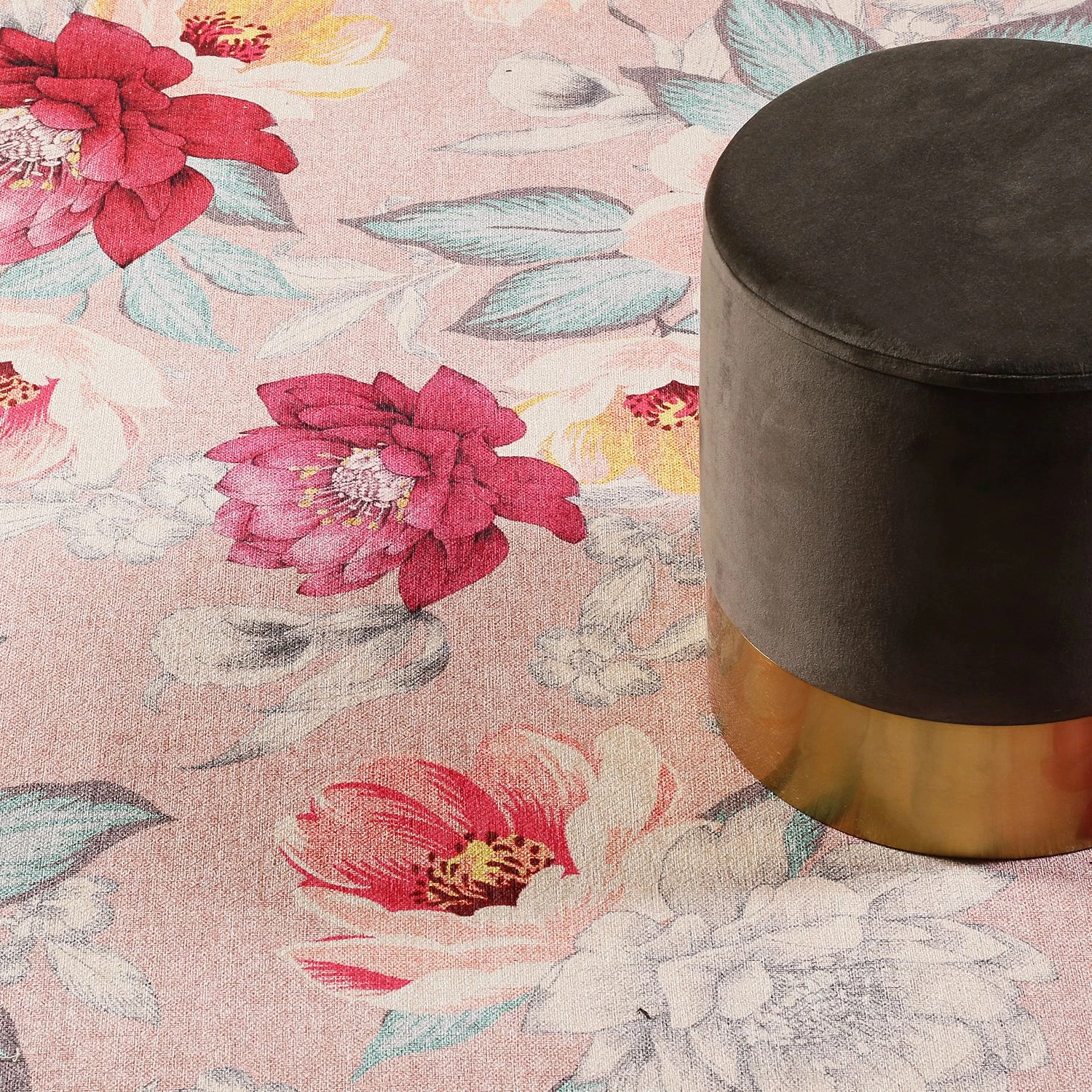 Accessorize Tapis Isla - Tissu - Rose / Rose vif - 160 x 230 cm 7 Accessorize Tapis Isla - Tissu - Rose / Rose vif - 160 x 230 cm – Image 5