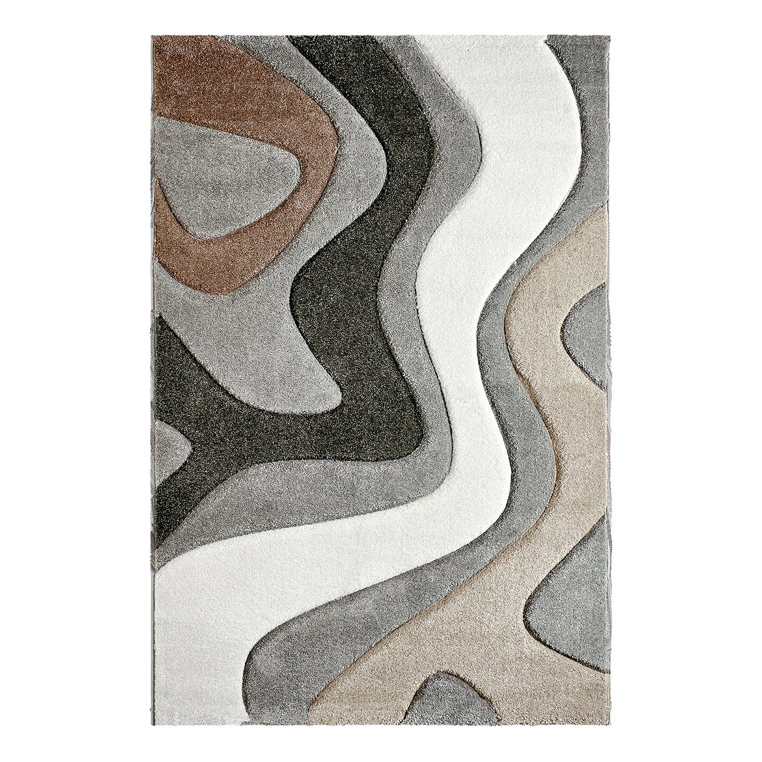Obsession Tapis My Acapulco I - Fibres synthétiques - Gris / Beige - 200 x 290 cm 3 Obsession Tapis My Acapulco I - Fibres synthétiques - Gris / Beige - 200 x 290 cm