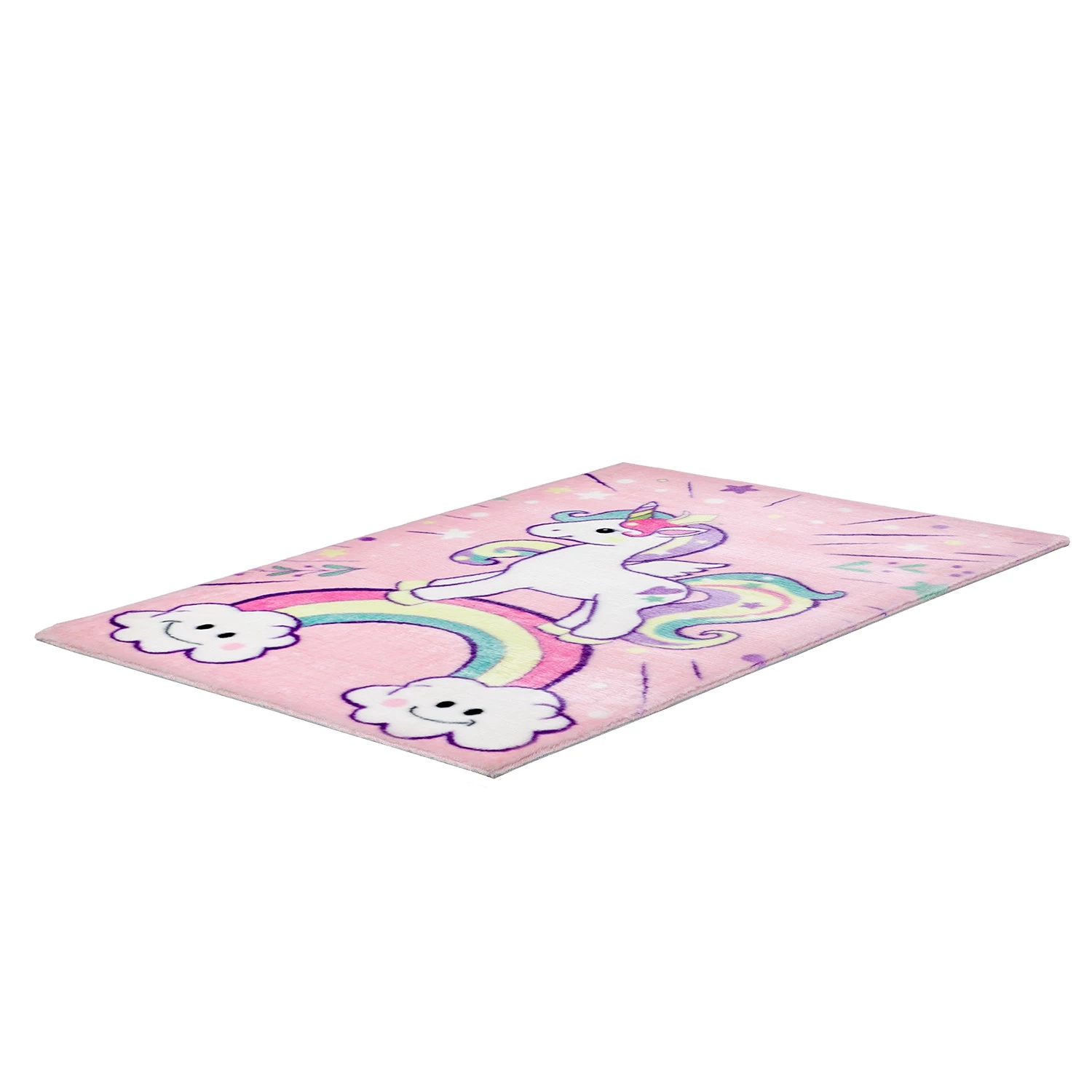 Obsession Tapis enfant My Unicorn - Fibres synthétiques - Multicolore - 90 x 130 cm 4 Obsession Tapis enfant My Unicorn - Fibres synthétiques - Multicolore - 90 x 130 cm – Image 2