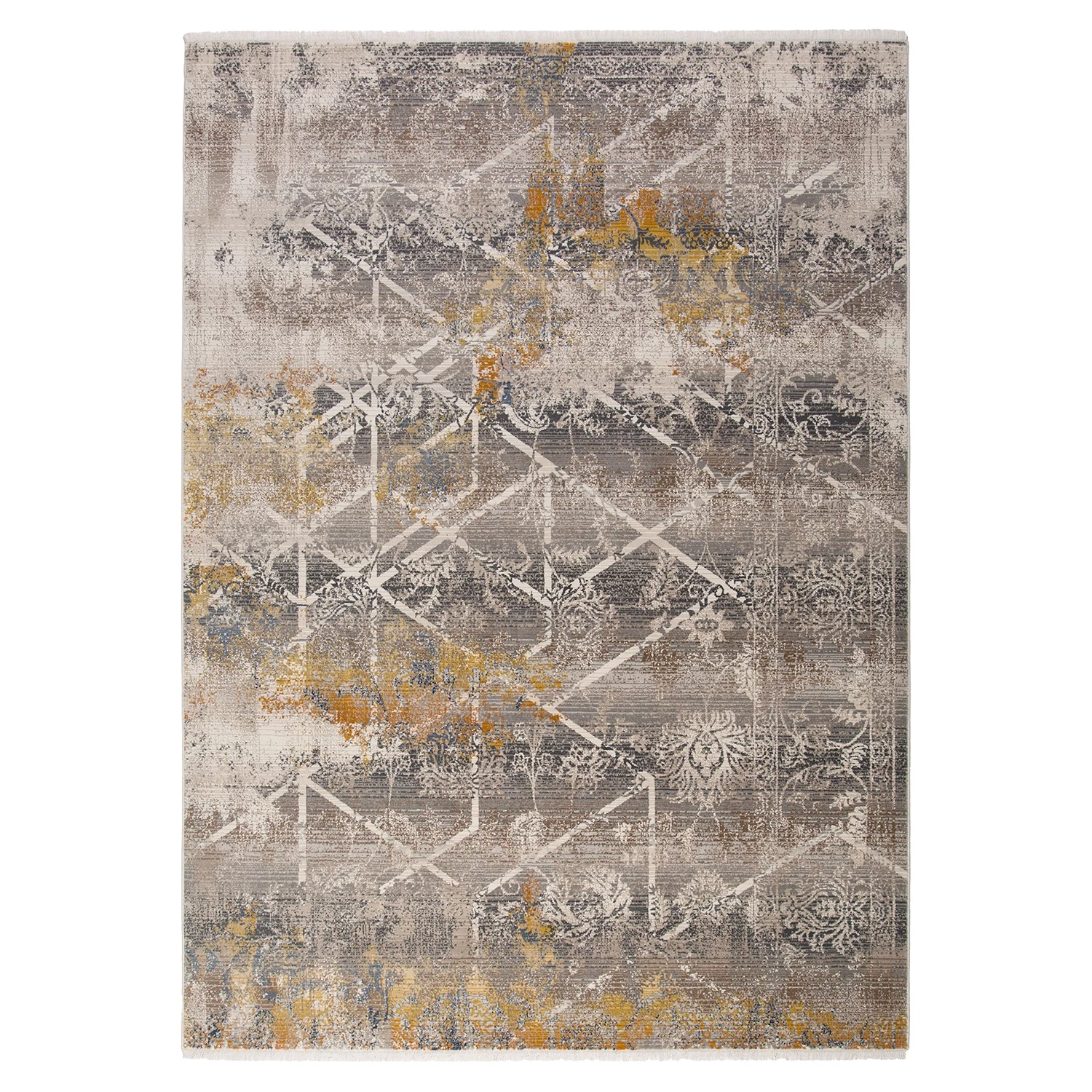 Obsession Tapis My Inca II - Fibres synthétiques - Gris / Doré - 80 x 150 cm 3 Obsession Tapis My Inca II - Fibres synthétiques - Gris / Doré - 80 x 150 cm