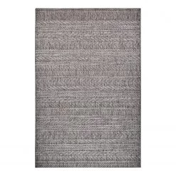 Northrugs Tapis intérieur / extérieur Granado - Fibres synthétiques - Gris clair - 160 x 230 cm