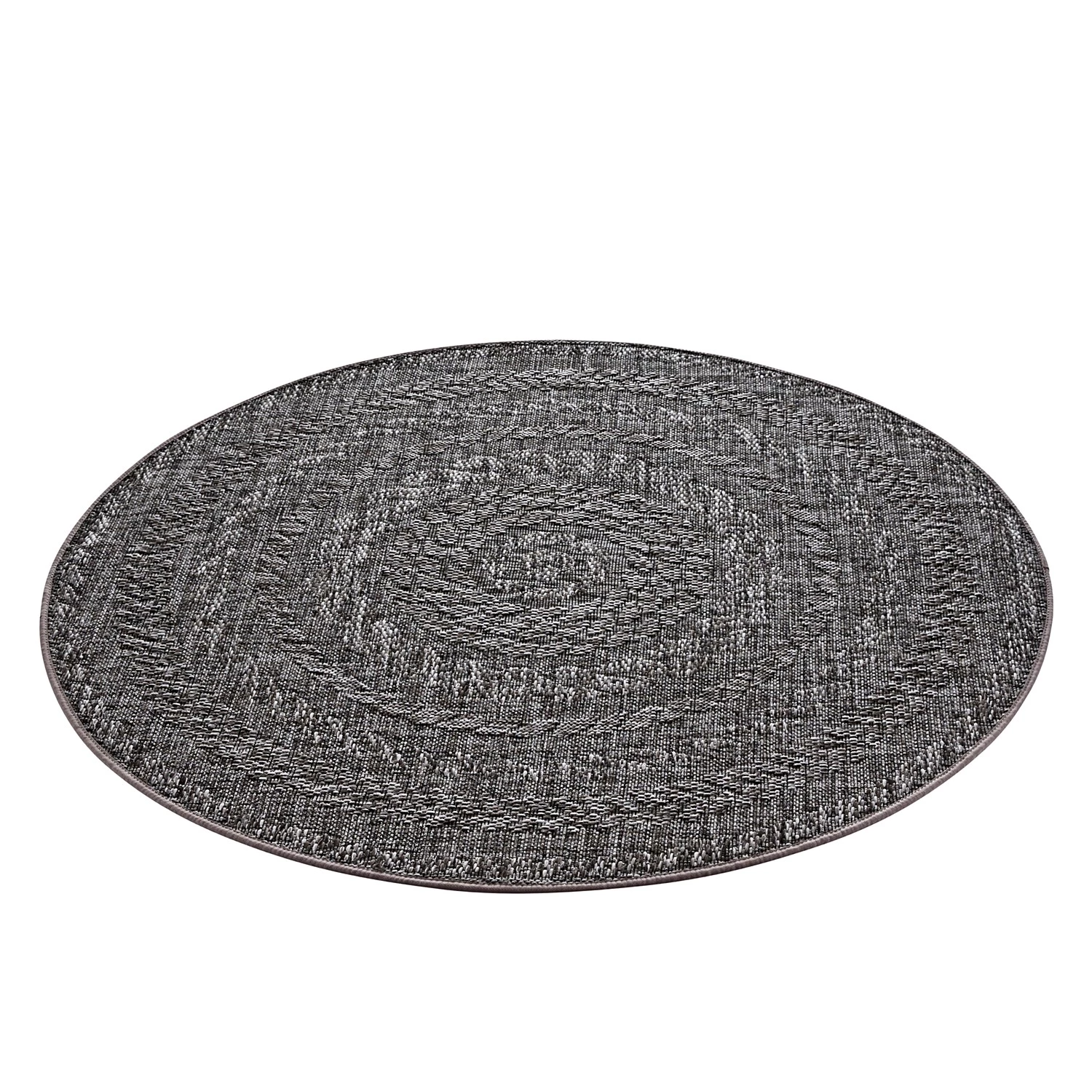 Northrugs Tapis intérieur / extérieur Almendro - Fibres synthétiques - Gris 5 Northrugs Tapis intérieur / extérieur Almendro - Fibres synthétiques - Gris – Image 3