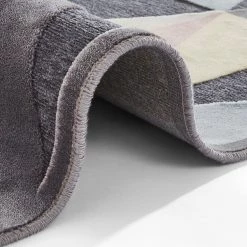 ELLE DECORATION Tapis Creuse - Viscose - Gris / Crème - 160 x 230 cm -Tapis Soldes Boutique 1000193673 191112 14104600087 DETAILS P000000001000193673