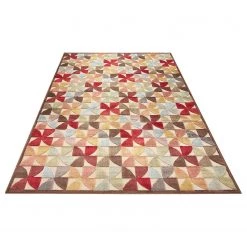 ELLE DECORATION Tapis Ailette - Viscose - Marron / Rouge - 120 x 170 cm 8 ELLE DECORATION Tapis Ailette - Viscose - Marron / Rouge - 120 x 170 cm -Tapis Soldes Boutique 1000193682 191112 14104900122 DETAILS P000000001000193682