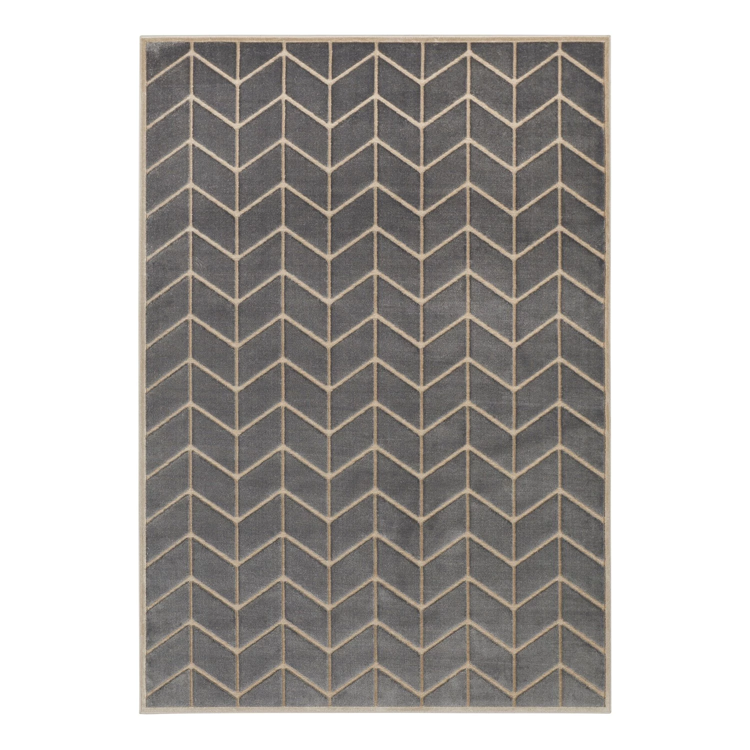 ELLE DECORATION Tapis Loire - Viscose - Gris / Crème - 80 x 125 cm 3 ELLE DECORATION Tapis Loire - Viscose - Gris / Crème - 80 x 125 cm