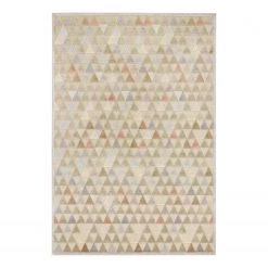 ELLE DECORATION Tapis Aisne - Viscose - Crème / Beige - 80 x 125 cm