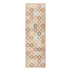 ELLE DECORATION Tapis de couloir Chiers - Viscose - Crème / Beige