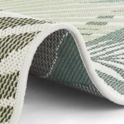 Northrugs Tapis extérieur Vai - Fibres synthétiques - Vert / Crème - 200 x 290 cm -Tapis Soldes Boutique 1000194717 201109 16551100059 DETAILS P000000001000194717