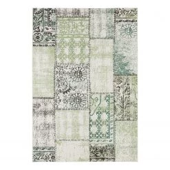 Northrugs Tapis de couloir Symi - Fibres synthétiques - Vert pâle