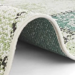Northrugs Tapis de couloir Symi - Fibres synthétiques - Vert pâle -Tapis Soldes Boutique 1000194740 201109 16551700143 DETAILS P000000001000194740