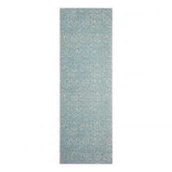 Northrugs Tapis de couloir Hatta - Fibres synthétiques - Turquoise
