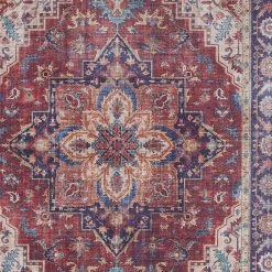 Nouristan Tapis Anthea - Tissu - Brun rouge - 80 x 150 cm 11 Nouristan Tapis Anthea - Tissu - Brun rouge - 80 x 150 cm -Tapis Soldes Boutique 1000195323 191219 07023300262 DETAILS P000000001000195323