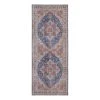 Nouristan Tapis de couloir Anthea - Tissu - Bleu jean -Tapis Soldes Boutique 1000195324 191219 07023300265 IMAGE P000000001000195324