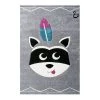 Svanhilde Tapis enfant Raton laveur Mukki - Microfibre - Gris / Noir 1 Svanhilde Tapis enfant Raton laveur Mukki - Microfibre - Gris / Noir -Tapis Soldes Boutique 1000197993 200110 11241000205 IMAGE P000000001000197993