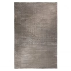 Esprit Home Tapis Velvet Groove - Fibres synthétiques - Marron - 80 x 150 cm