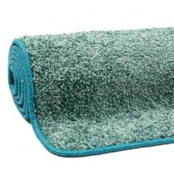 Tapis shaggy KiYDOO I - Fibres synthétiques - Aqua - 160 x 230 cm -Tapis Soldes Boutique 1000210137 200519 14150801243 DETAILS P000000001000210137