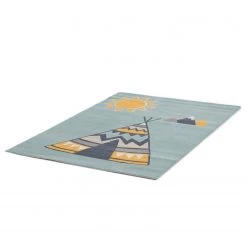 Top Square Tapis enfant Weely X - Fibres synthétiques - Bleu layette 13 Top Square Tapis enfant Weely X - Fibres synthétiques - Bleu layette -Tapis Soldes Boutique 1000214254 201005 18011900003 DETAILS P000000001000214254