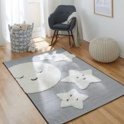 Top Square Tapis enfant Orincles II - Fibres synthétiques - Gris 12 Top Square Tapis enfant Orincles II - Fibres synthétiques - Gris -Tapis Soldes Boutique 1000214260 210120 09325400027 MOOD DETAILS P000000001000214260 mood