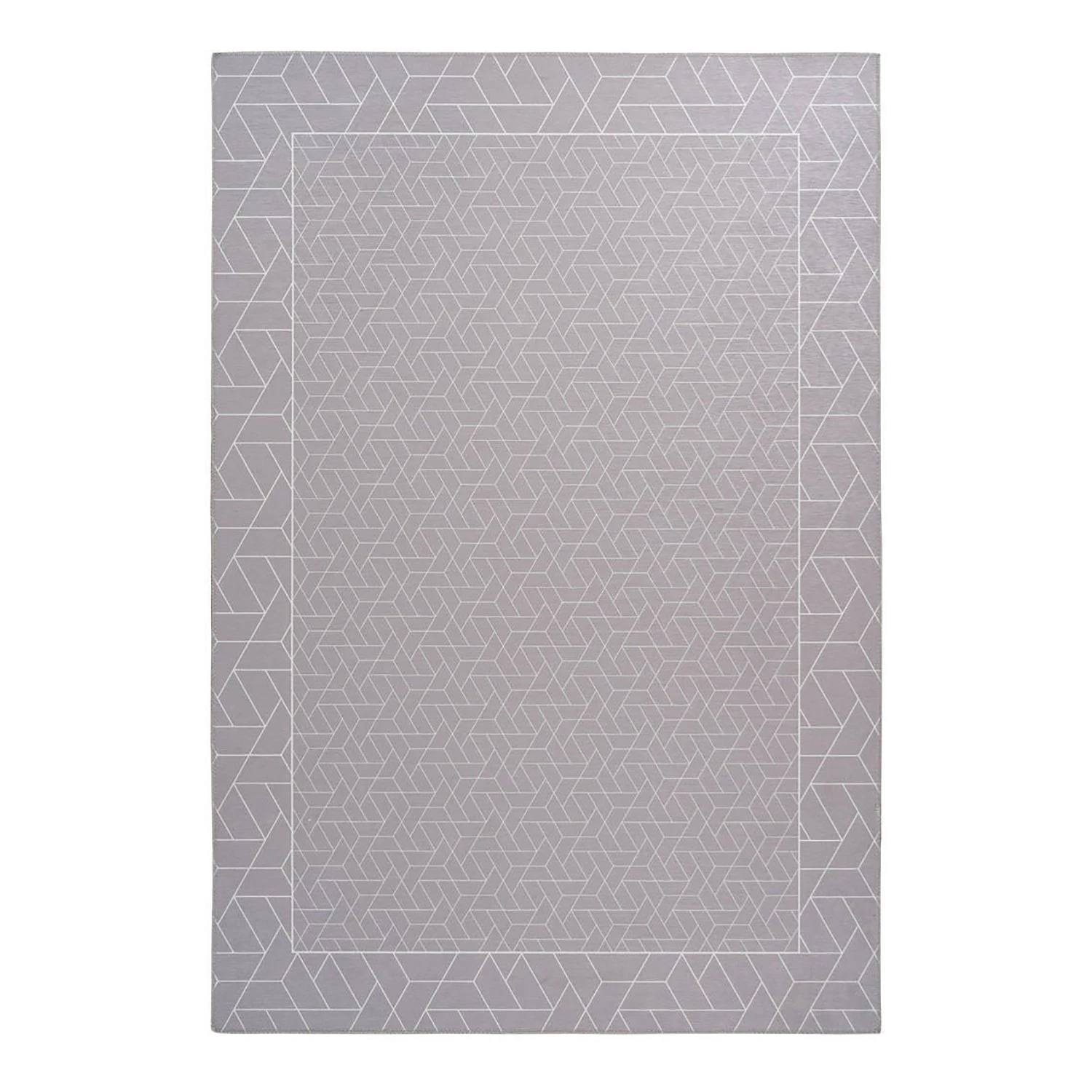 Kayoom Tapis Florence - Polyester - Gris / Blanc - 80 x 150 cm 3 Kayoom Tapis Florence - Polyester - Gris / Blanc - 80 x 150 cm