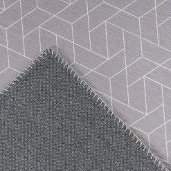 Kayoom Tapis Florence - Polyester - Gris / Blanc - 80 x 150 cm 12 Kayoom Tapis Florence - Polyester - Gris / Blanc - 80 x 150 cm -Tapis Soldes Boutique 1000223788 200909 06311501647 DETAILS P000000001000223788