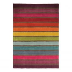 Flair Rugs Tapis en laine Candy II - Laine - Multicolore - 80 x 150 cm