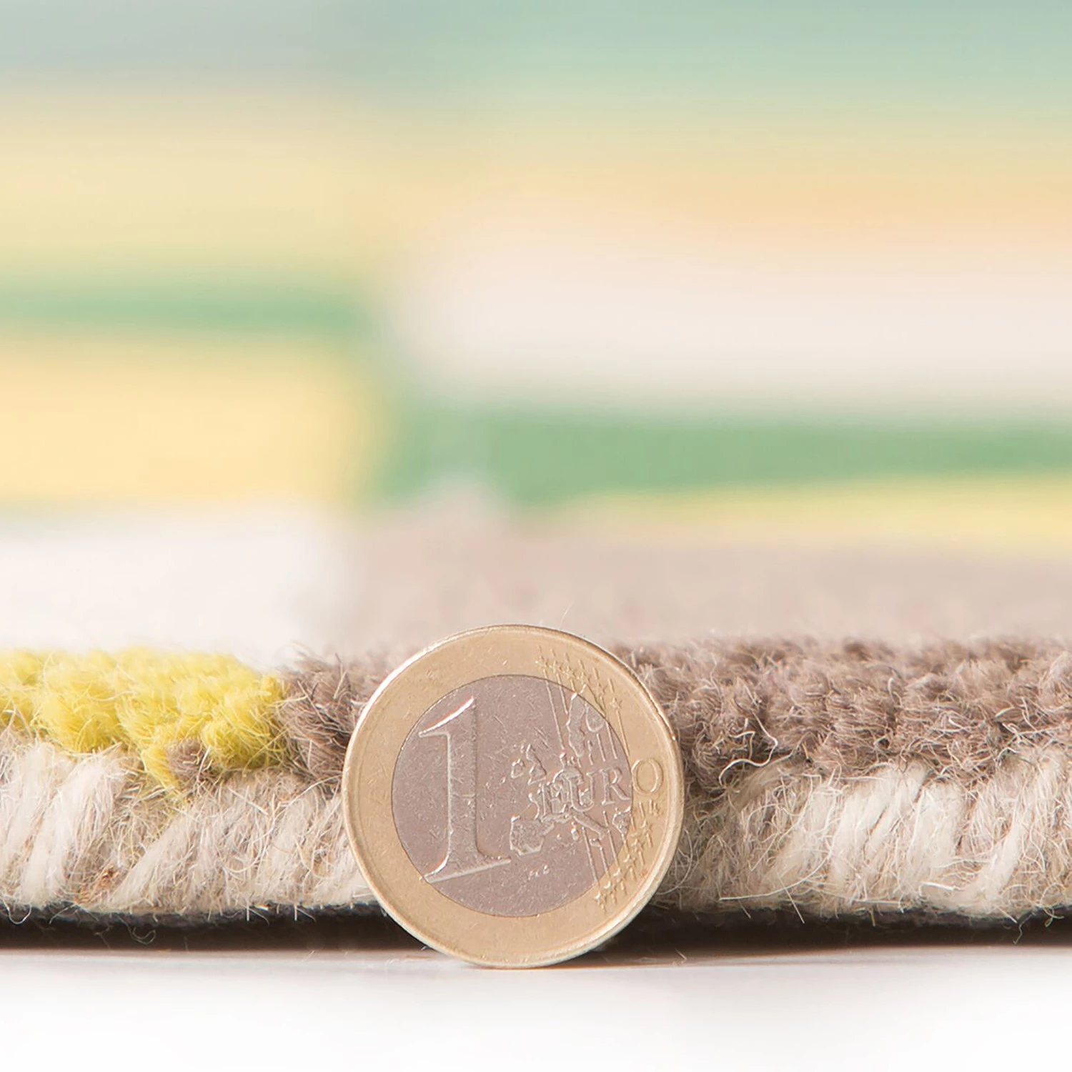 Flair Rugs Tapis en laine Prism II - Laine - Vert / Multicolore - 80 x 150 cm 6 Flair Rugs Tapis en laine Prism II - Laine - Vert / Multicolore - 80 x 150 cm – Image 4