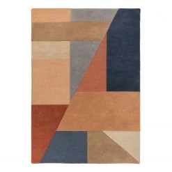 Flair Rugs Tapis en laine Moderno Alwyn - Laine - Multicolore - 120 x 170 cm