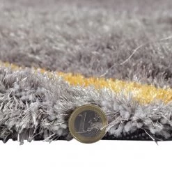 Flair Rugs Tapis épais Honeycomb - Polyester - Gris - 80 x 150 cm -Tapis Soldes Boutique 1000230035 211018 09473100348 DETAILS P000000001000230035