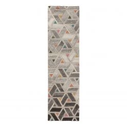 Flair Rugs Tapis de couloir en laine River - Laine - Multicolore