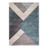 Flair Rugs Tapis épais Zula - Polypropylène - Anthracite / Bleu pétrole - 160 x 230 cm 2 Flair Rugs Tapis épais Zula - Polypropylène - Anthracite / Bleu pétrole - 160 x 230 cm -Tapis Soldes Boutique 1000230374 201112 11163400323 IMAGE P000000001000230374