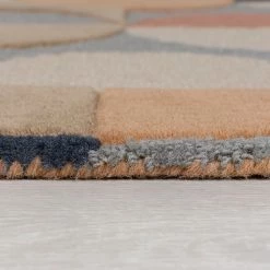 Flair Rugs Tapis en laine Gigi - Laine - Beige / Gris - 200 x 290 cm -Tapis Soldes Boutique 1000230393 211018 09472100147 DETAILS P000000001000230393