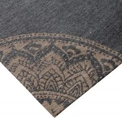 Top Square Tapis Mandala - Jute / Coton - Charbon de bois / Beige 11 Top Square Tapis Mandala - Jute / Coton - Charbon de bois / Beige -Tapis Soldes Boutique 1000230739 210413 12354500080 DETAILS P000000001000230739