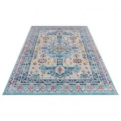 Nouristan Tapis Agha - Polypropylène - Bleu ciel - 120 x 170 cm 8 Nouristan Tapis Agha - Polypropylène - Bleu ciel - 120 x 170 cm -Tapis Soldes Boutique 1000230854 201120 10284000063 DETAILS P000000001000230854