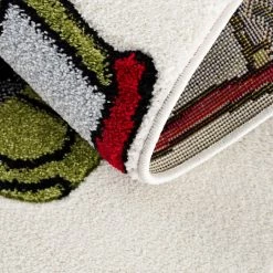 Happy Rugs Tapis enfant rond Tracteur - Fibres synthétiques - Multicolore -Tapis Soldes Boutique 1000231942 201124 16551600303 DETAILS P000000001000231942