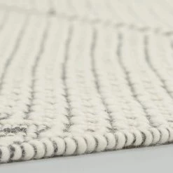 Astra Tapis en laine Claudia II - Laine / Nylon / Coton - Gris clair / Blanc - 170 x 240 cm -Tapis Soldes Boutique 1000232031 201125 09035300076 DETAILS P000000001000232031