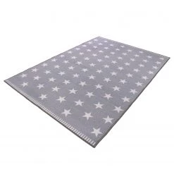 Andiamo Tapis Étoiles - Fibres synthétiques - Gris clair - 133 x 190 cm -Tapis Soldes Boutique 1000232659 201210 09375400022 DETAILS P000000001000232659